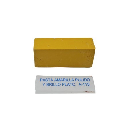 Pasta amarilla A-115  súper brillo plásticos