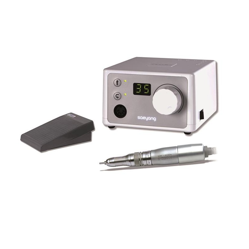 MICROMOTOR MARATHON K35 (BLANCO) ESCOBILLAS PM SH30N Y PEDAL FS60