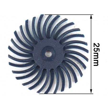 Disco Radial 25 mm Gr.120 Azul oscuro| Incogal