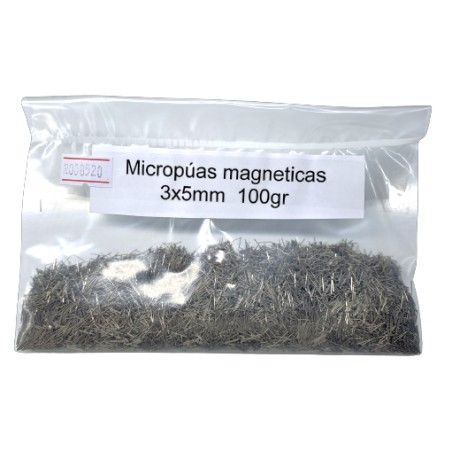 Micropúas para magnética 0,3 x 5mm 100gr