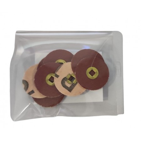 Discos de lija Clip 19 mm medio| Incogal