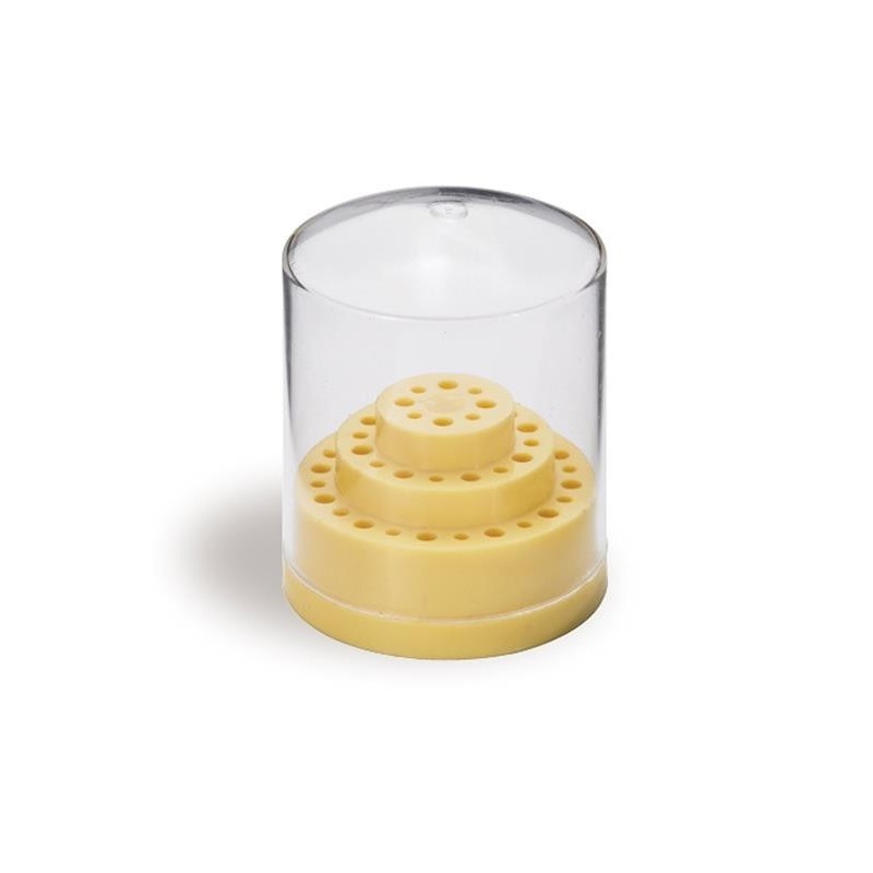 Soporte plastico redondo con tapa para fresas| Incogal