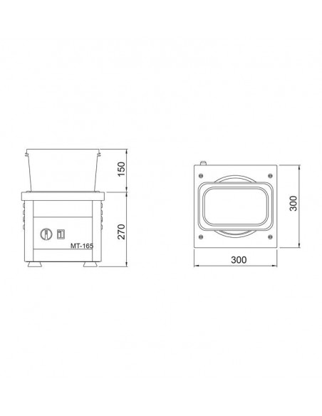 Pulidora magnetica estmon MT-165 220 V| Incogal