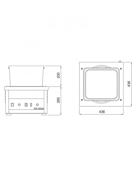 Pulidora mag.estmon MT-400-A c/regulador y extractor| Incogal