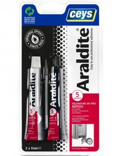 Araldite rápido blister grande 15+15 ml| Incogal