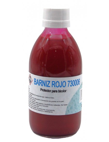 Barniz rojo para bicolor| Incogal
