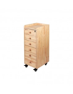 Mueble durston con ruedas 6 cajones para mesa de trabajo| Incogal
