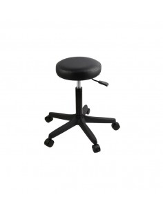 Taburete acolchado durston 52-70 cm con ruedas| Incogal