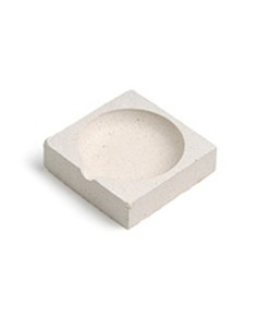 Cazoleta cuadrada 60 × 60 mm refractaria| Incogal