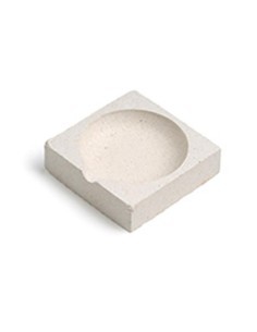 Cazoleta cuadrada 50 × 50 mm refractaria| Incogal