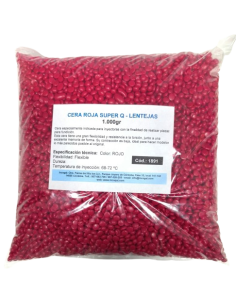 Cera plástica roja 1kg Maillefer/ Super Q| Incogal