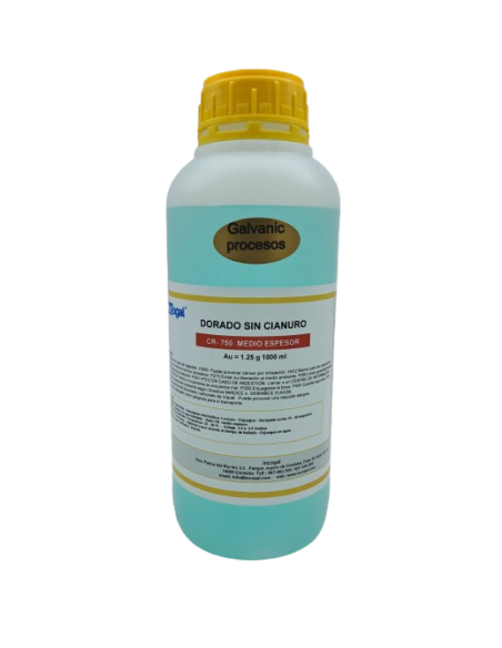 Dorado de medio espesor CR-750 Acicrom®| Incogal