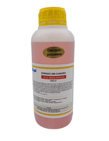 Dorado de medio espesor CR-22 Acicrom®| Incogal