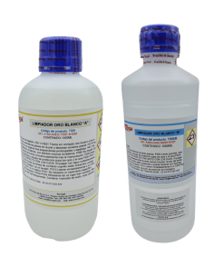 Limpiador oro blanco a+b| Incogal