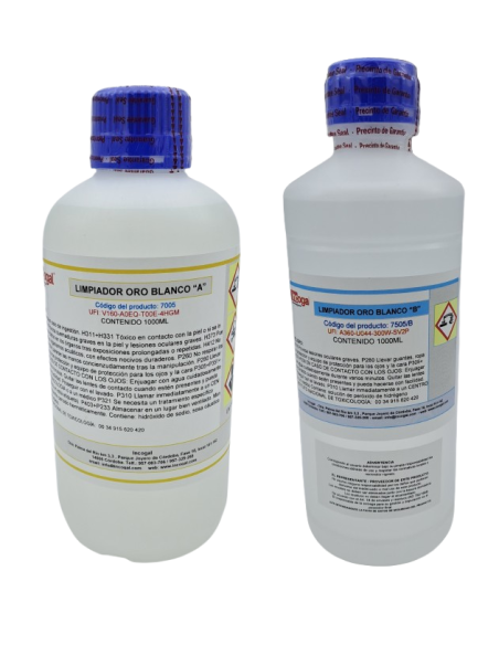 Limpiador oro blanco a+b| Incogal