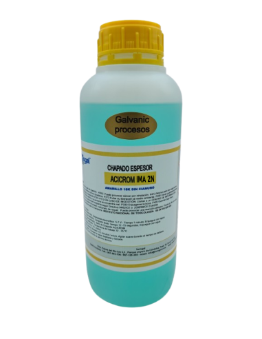 Chapado de oro Acicrom IMA 2N Acicrom®| Incogal