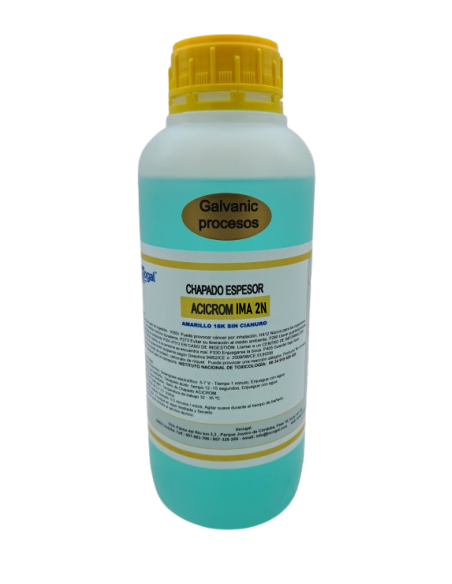 Chapado de oro Acicrom IMA 2N Acicrom®| Incogal