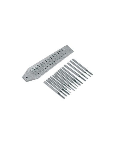 Hilera roscar con 14 machos 0,7-2 mm| Incogal