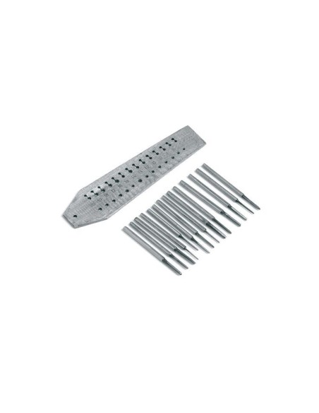 Hilera roscar con 14 machos 0,7-2 mm| Incogal