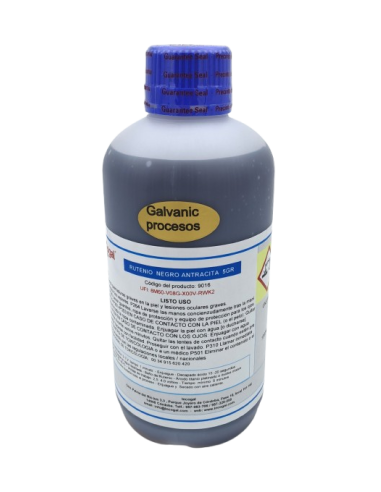 Baño de Rutenio 5 gr negro antracita| Incogal