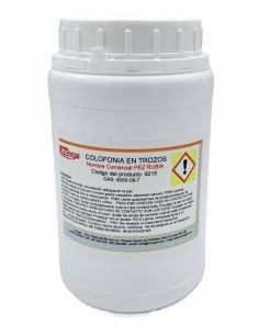 Colofonia en trozos (pez rubia) 800 gr| Incogal