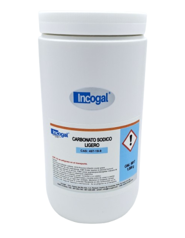 Carbonato sódico ligero 1 kg| Incogal
