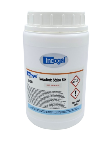 Metasilicato sódico 5H 1 kg| Incogal
