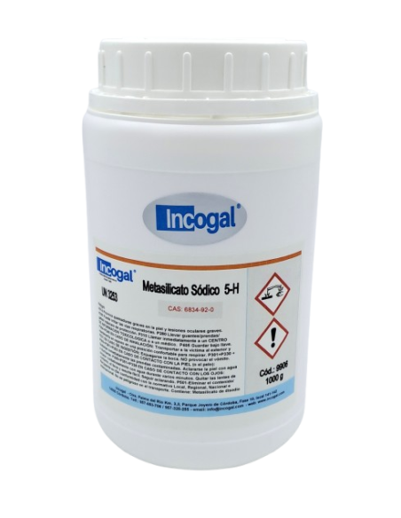 Metasilicato sódico 5H 1 kg| Incogal