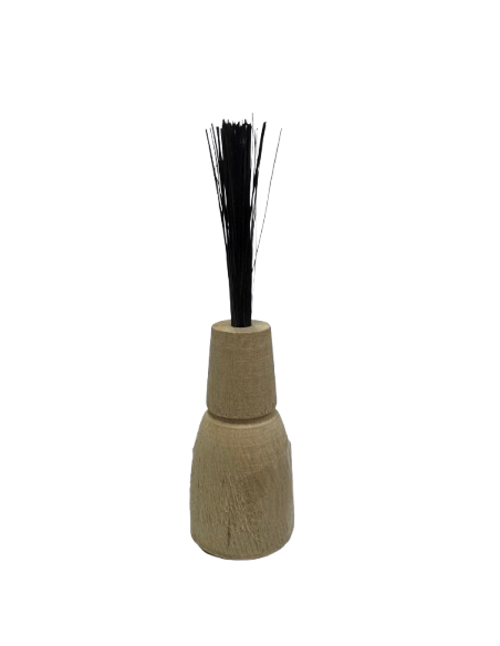 Cepillo madera con pelo negro para interiores| Incogal