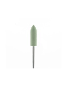 Pulidor silicona montado cilindrico verde (extrafino)| Incogal