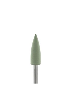 Pulidor silicona montado llama verde (extrafino)| Incogal