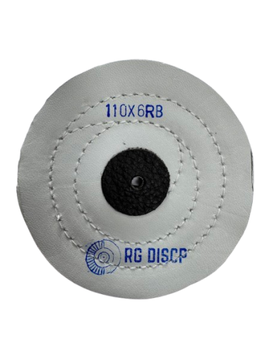 Disco de piel badana 110X6 rb cosido medio| Incogal