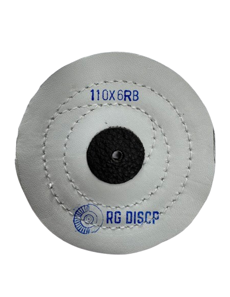 Disco de piel badana 110X6 rb cosido medio| Incogal