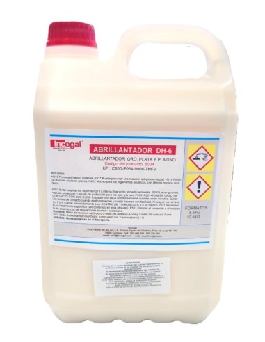 Abrillantador DH-6 5,5kg| Incogal
