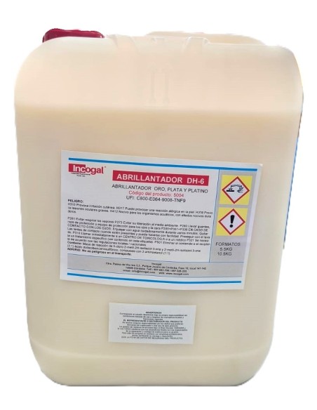 Abrillantador DH-6 10,5kg| Incogal