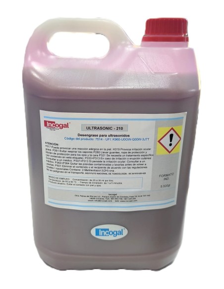 Desengrase ultrasonidos 210 5,5kg| Incogal