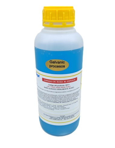 Dorado de medio espesor CR-Rosa medio Acicrom®| Incogal
