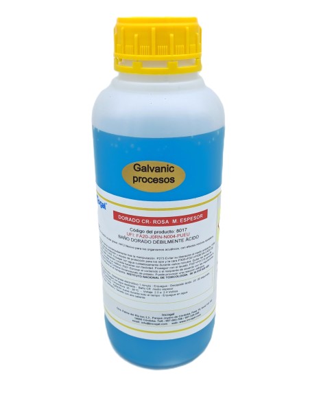 Dorado de medio espesor CR-Rosa medio Acicrom®| Incogal
