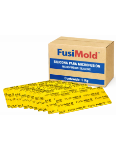 Fusimold- silicona amarilla caja de 5 kg.| Incogal