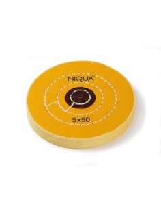 Disco de pulir 125X50 algodón amarillo Maillefer/ Super Q| Incogal