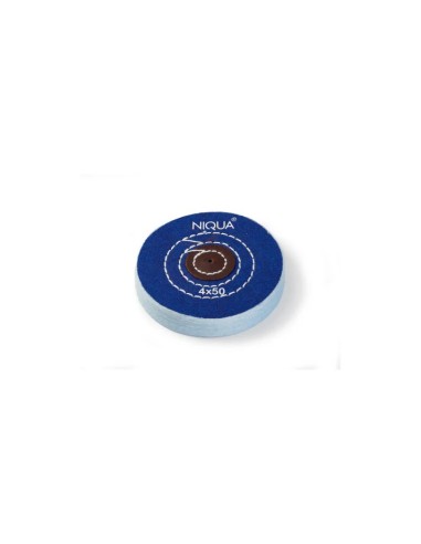 Disco de pulir 100X50 algodón azul Maillefer/ Super Q| Incogal
