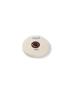 Disco de pulir 100X50 algodón blanco Maillefer/ Super Q| Incogal