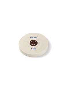 Disco de pulir 125X50 algodón blanco Maillefer/ Super Q| Incogal