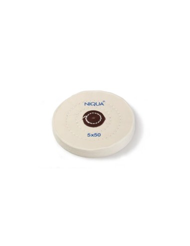 Disco de pulir 125X50 algodón blanco Maillefer/ Super Q| Incogal
