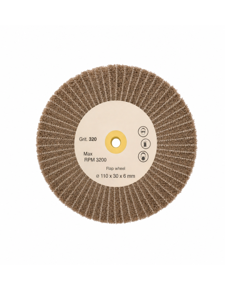 Discos radiales rojos 110X30 mixtos lija grano 320| Incogal
