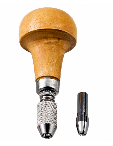 Mango madera forma seta 2 pinzas| Incogal