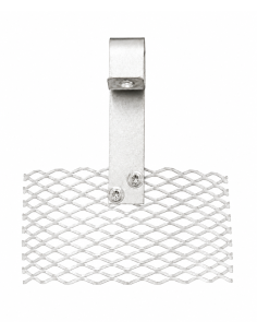 Ánodo de titanio platinado 100 × 50 mm curvo, mango doblado| Incogal 2