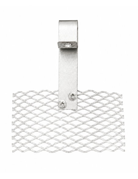 Ánodo de titanio platinado 100 × 50 mm curvo, mango doblado| Incogal