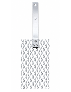 Ánodo de titanio platinado 100 × 50 mm mango plano o doblado| Incogal