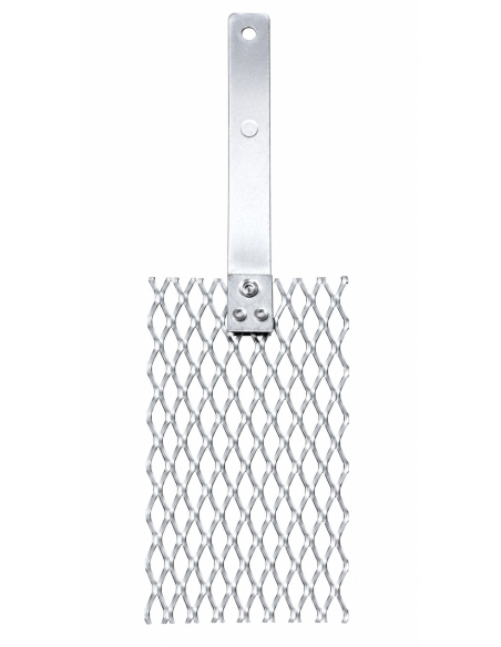 Ánodo de titanio platinado 100 × 50 mm mango plano o doblado| Incogal